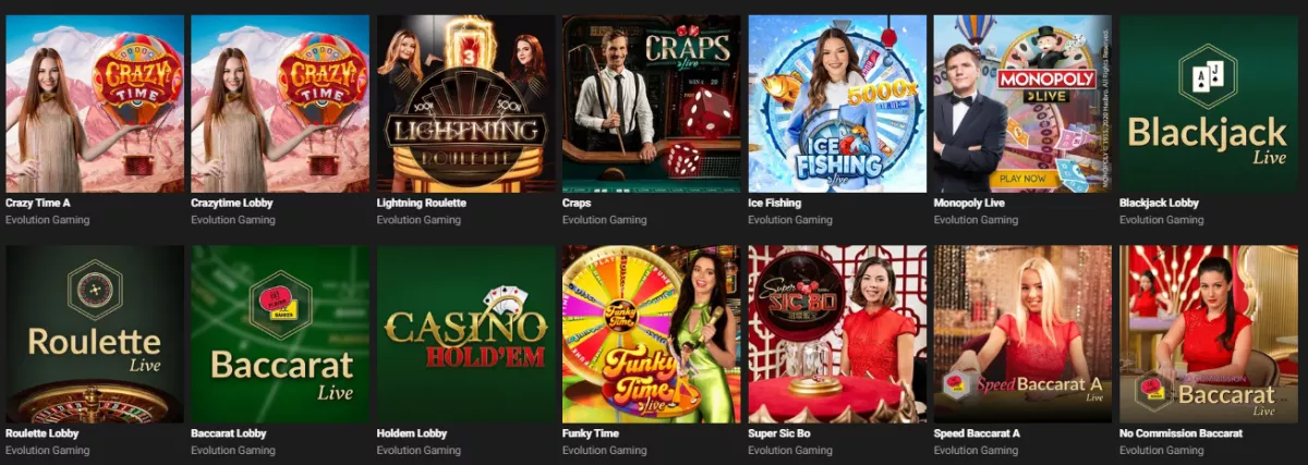 GGBet Live Dealer Games